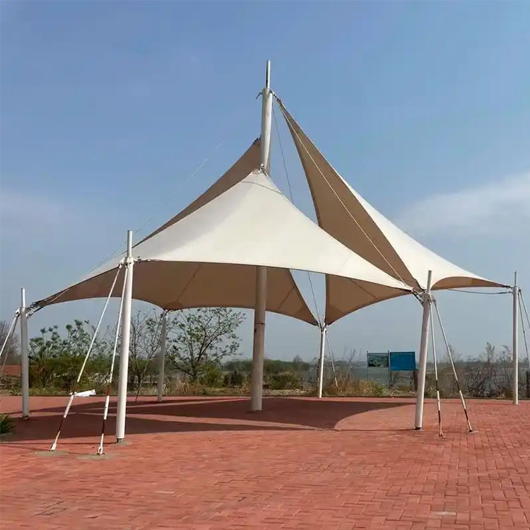 鹤山市膜结构景观棚