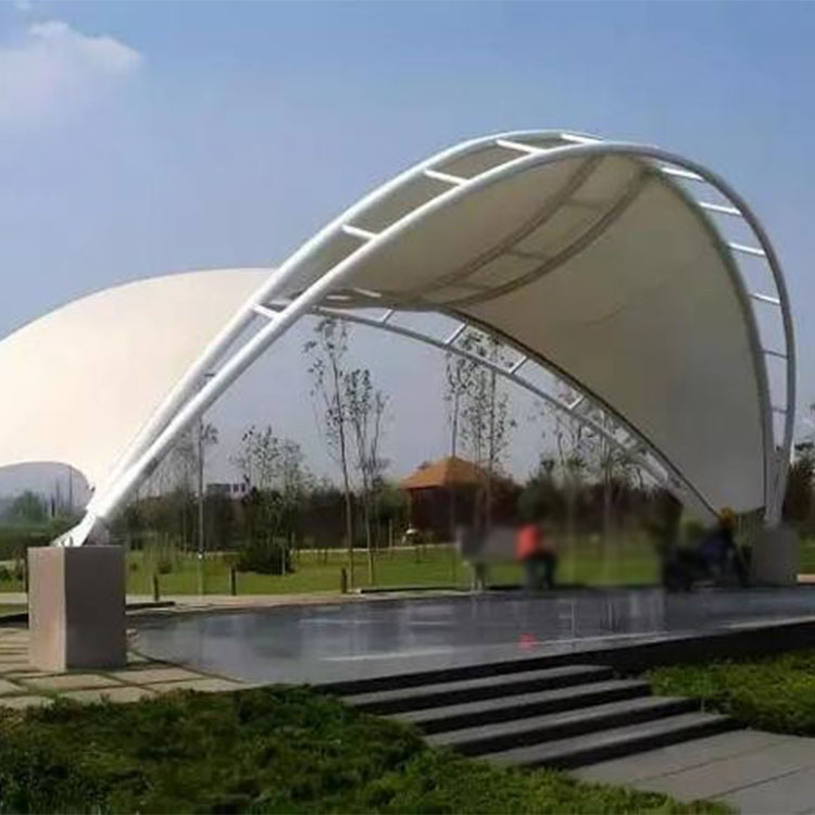 鹤山市膜结构景观棚