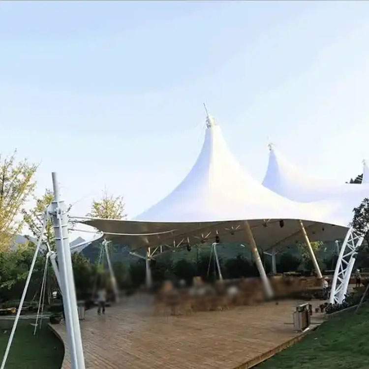 鹤山市膜结构景观棚