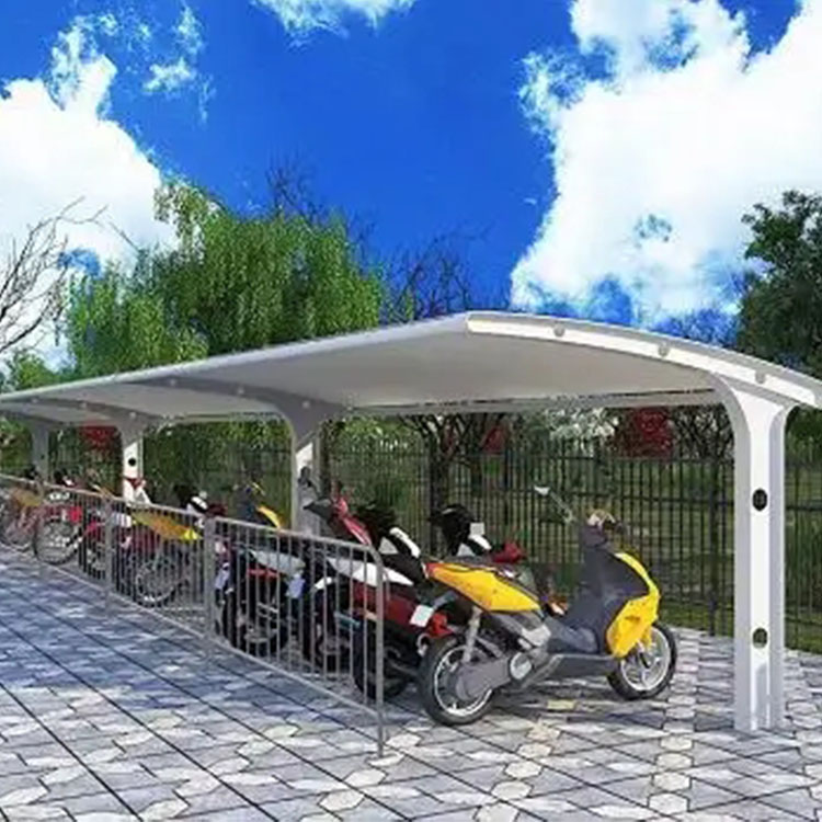 鹤山市膜结构电动车棚